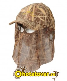 Камуфляжная кепка с маской JahtiJakt Forest Reed Camo