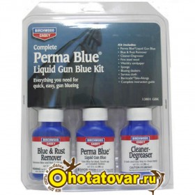 Набор для воронения Perma Blue Liquid Gun Blue Kit