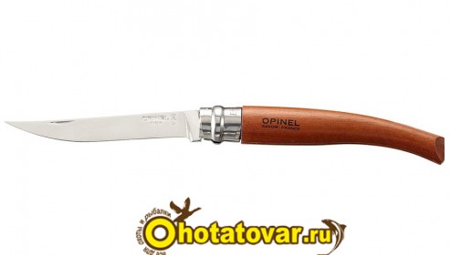Филейный нож Opinel Effile Inox №10 (ручка из бубинга)