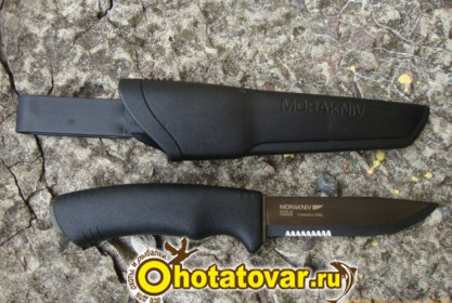 Нож Mora Bushcraft Black SRT