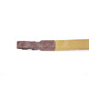 Ремень оружейный комбинированный ХСН (кожа/лента ЛРТ) ELITE Темно-коричневый 96,5-104 см