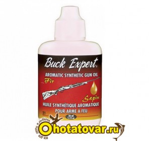 Оружейное масло с нейтрализатором запаха и ароматом лиственницы Buck Expert Scented Gun Oil 20 Fir
