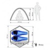Палатка автоматическая (быстросборная) AERO двухместная