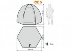 Палатка зимняя автоматическая (быстросборная) Ice 5 (B/W)