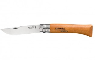 Нож для охоты Opinel Carbon 10VRN (ручка из бука)