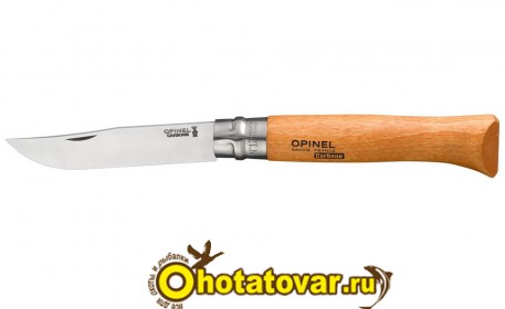 Нож для охоты Opinel Carbon 12VRN (ручка из бука)